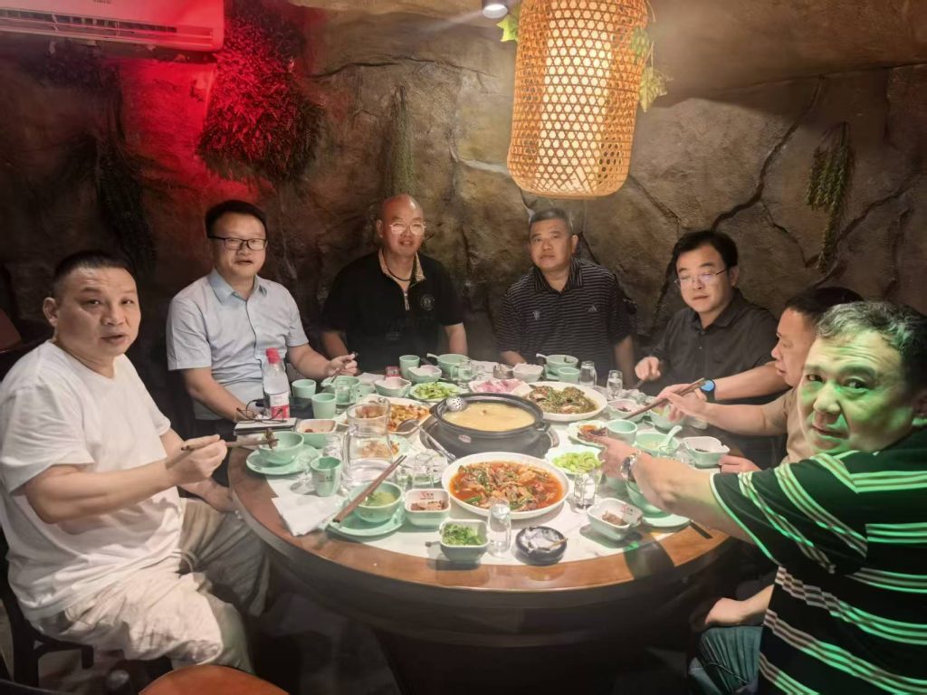 重庆老字号协会组织考察咏熹老鸭汤观音桥店 43 主桌